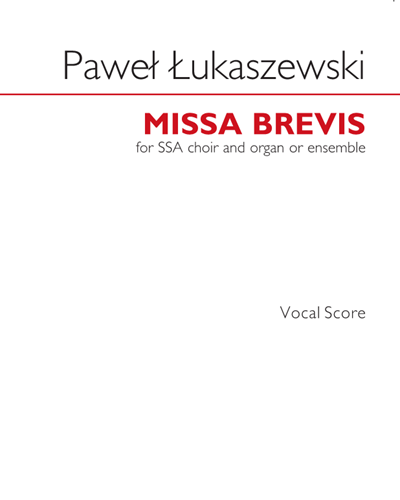 Missa Brevis — Paweł Łukaszewski