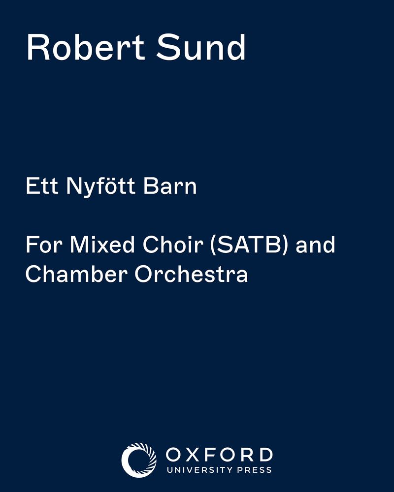 Ett Nyfött Barn — Robert Sund