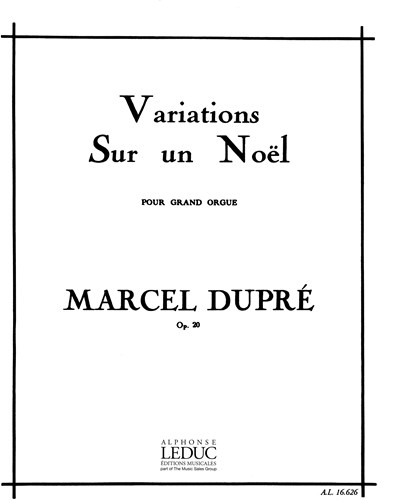 Variations on a Christmas Carol, op. 20 — 马塞尔·迪普雷