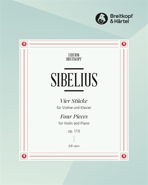 Four Pieces, op. 115 - Nos. 1 to 4 — 西贝柳斯