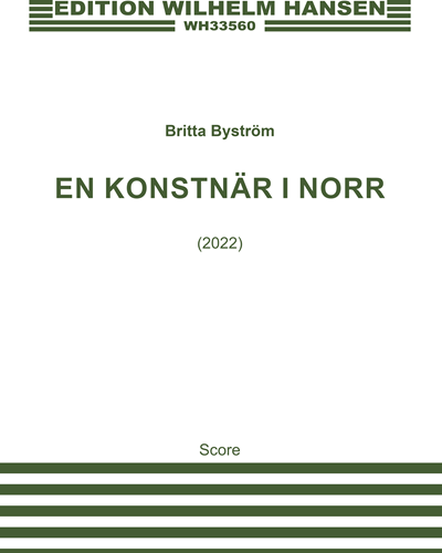 En konstnär i norr — Britta Byström