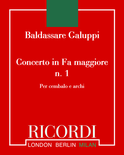 Concerto in F major No. 1 — Baldassare Galuppi