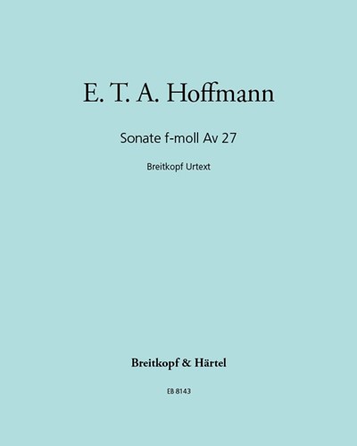 Sonate f-moll Av 27 — E. T. A. Hoffmann