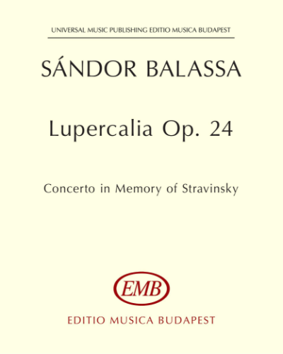 Lupercalia op. 24 — Sándor Balassa