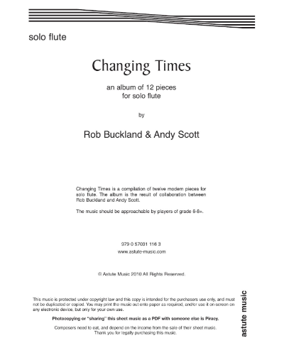Changing Times (Flute) — Rob Buckland