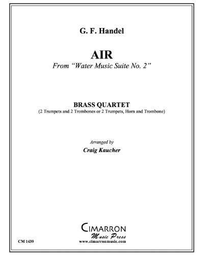 Air (from 'Water Music' Suite No. 2) — 亨德尔
