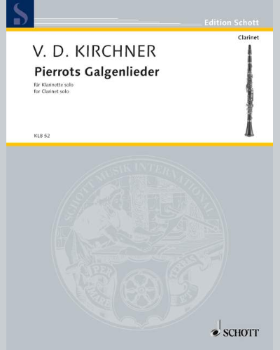 Pierrots Galgenlieder — 福尔克尔·大卫·基希纳