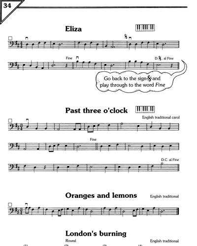 "Eliza" & "Past Three O'Clock" & "Oranges And Lemons" & "London's Burning" — Christopher Bull