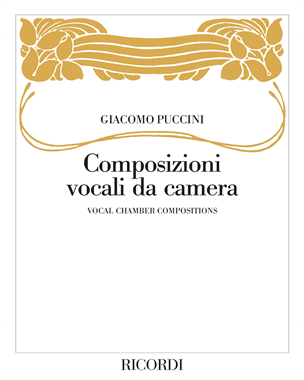 Composizioni vocale da camera — 普契尼