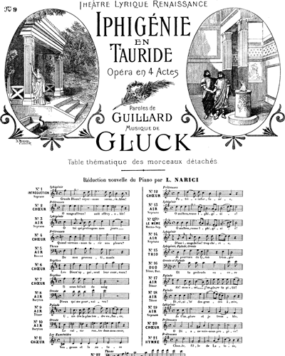Iphigénie En Tauride No. 9 — 格鲁克