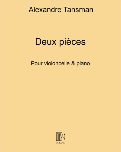 Deux pièces — Alexandre Tansman