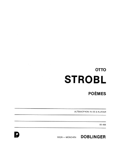 Poemes — Otto Strobl
