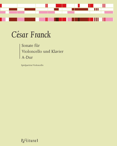Sonata in A major for Violoncello and Piano — 弗兰克