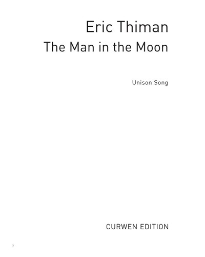 The man in the moon — Eric Thiman