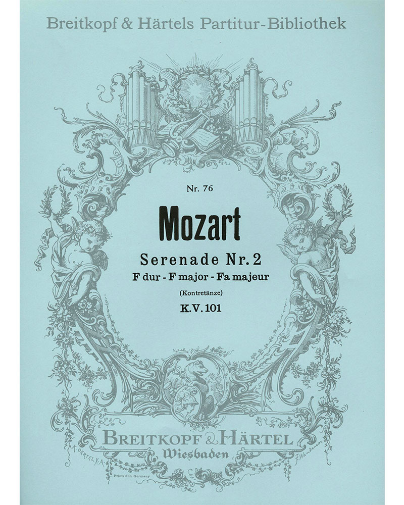 Contredanse in F major, K. 101 (250a) — Wolfgang Amadeus Mozart