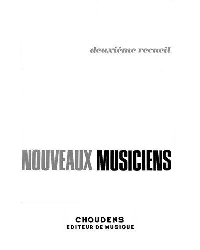 Nouveaux musiciens, deuxième recueil — 合集