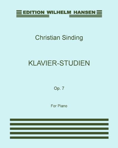 Klavier-Studien, op. 7 — 克里斯蒂安·辛丁
