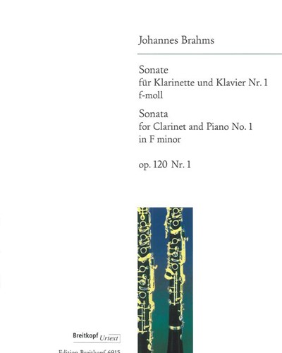 Sonata No. 1 in F minor, op. 120/1 — Johannes Brahms