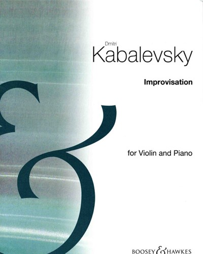 Improvisation for Violin and Piano, op. 21 — 卡巴列夫斯基