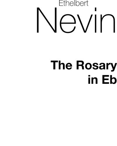 The Rosary — Ethelbert Nevin