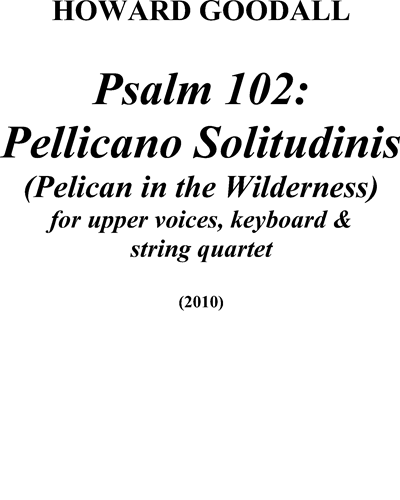Pelican In The Wilderness — Howard Goodall