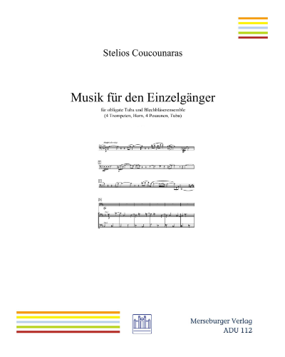 Musik für den Einzelgänger — Stelois Coucounaras