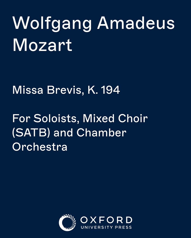 Missa Brevis, K. 194 — 莫扎特