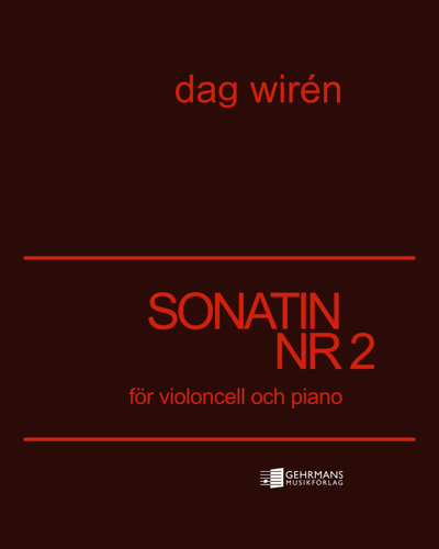 Sonatina No. 2, op. 4 — Dag Wirén