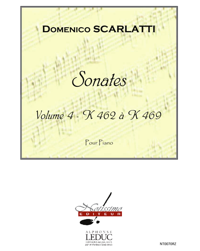 Sonatas, Vol. 4 (K. 462 - 469) — Domenico Scarlatti