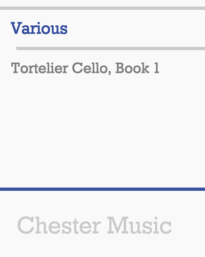 Tortelier Cello, Book 1 — Various