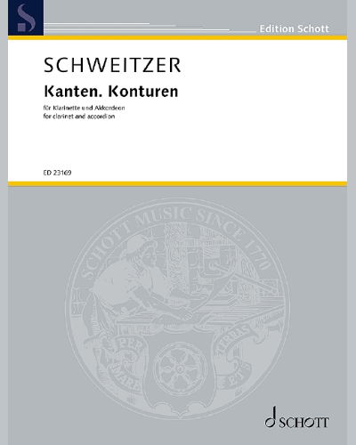 Kanten. Konturen — Benjamin Schweitzer