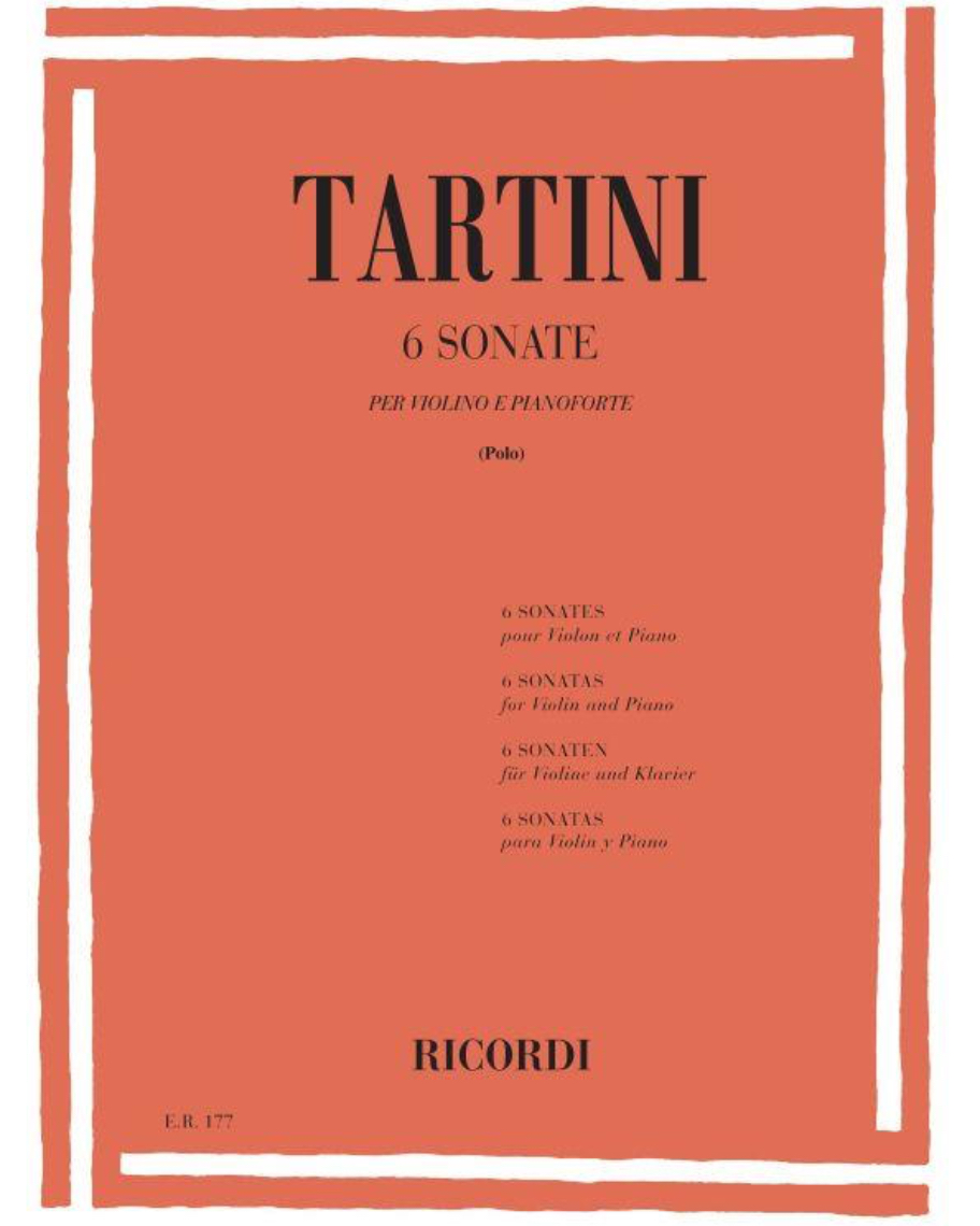 Six Sonatas for Violin and Piano — 塔尔蒂尼