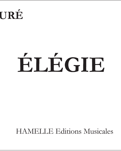 Élégie, op. 24 — 福雷