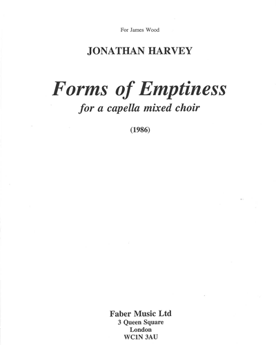 Forms of Emptiness — 乔纳森·哈维
