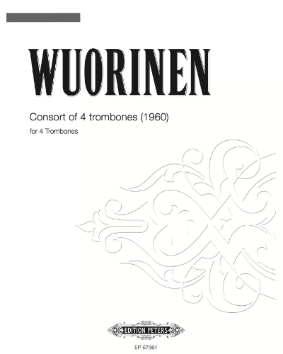 Consort of Four Trombones — 查尔斯·武奥里宁