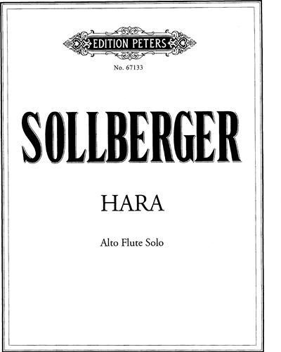 Hara for alto flute — Harvey Sollberger