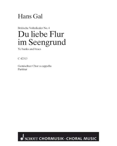 4 British Folk Songs — Hans Gál