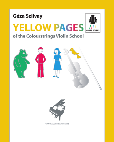 Colourstrings Violin ABC: Yellow Pages 1-3 Piano Accompaniments — Géza Szilvay
