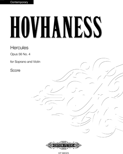 Hercules Op. 56 No. 4 — 阿兰·霍夫哈奈斯