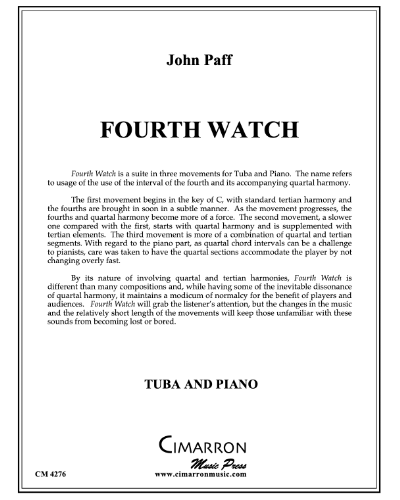 Fourth Watch — John Paff