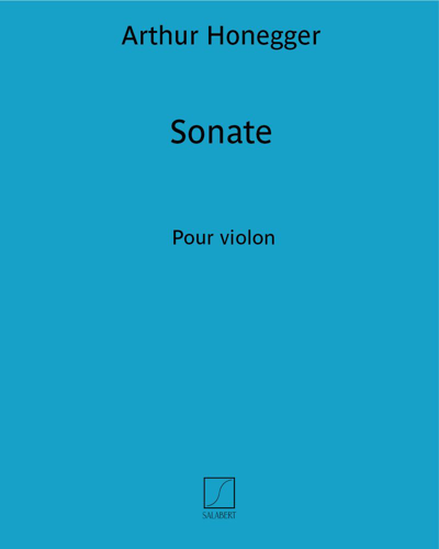 Sonata for Violin — 奥涅格