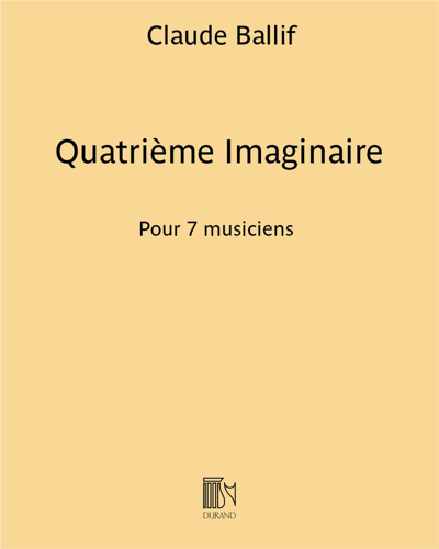 Quatrième Imaginaire — Claude Ballif