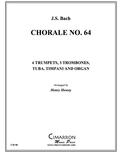Chorale No. 64, BWV 248 — Johann Sebastian Bach