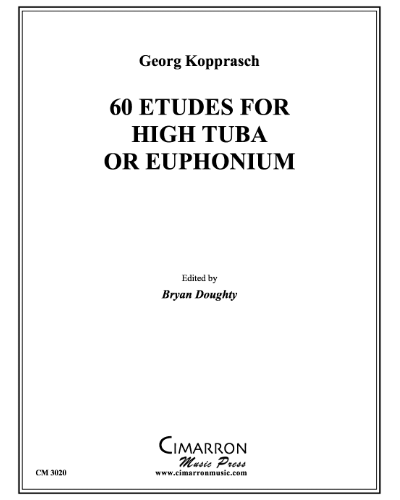 60 Etudes for High Tuba or Euphonium , op. 5 — Georg Kopprasch