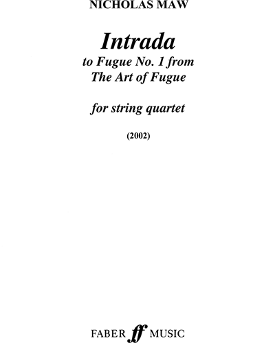 Intrada — Nicholas Maw