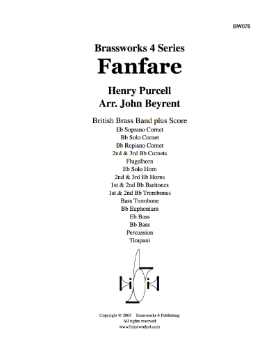 Fanfare — Henry Purcell