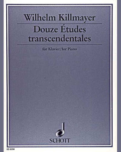 Twelve Transcendental Études — Wilhelm Killmayer