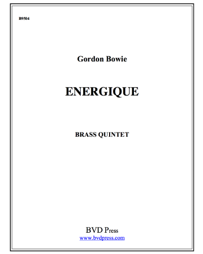 Energique — Gordon Bowie