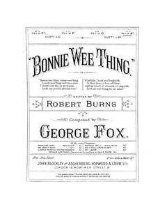 Bonnie Wee Thing — George Fox