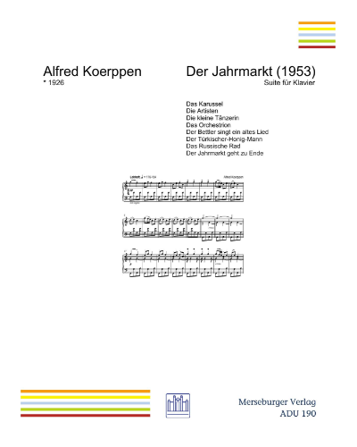 Der Jahrmarkt — Alfred Koerppen